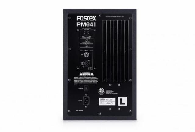 FOSTEX PM6.4.1L STUDIOMONITOR VENSTRE, 1 STK. SORT