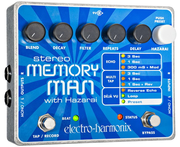 Electro Harmonix - STEREO Memory Man Hazarai