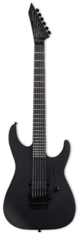ESP LTD - M-BLACK METAL - Black Satin