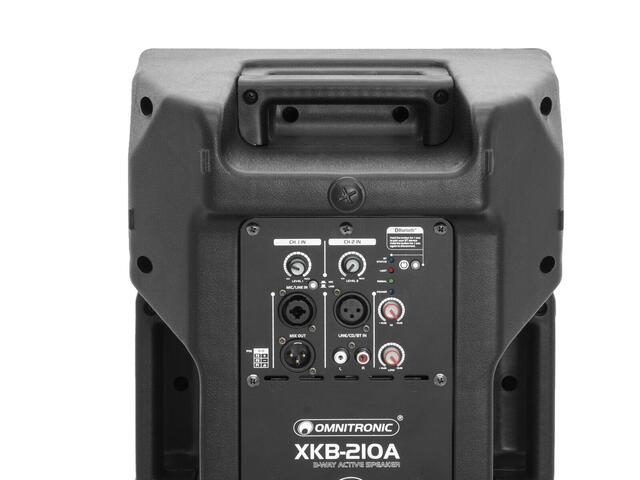 OMNITRONIC XKB-210A - Aktiv PA med Bluetooth