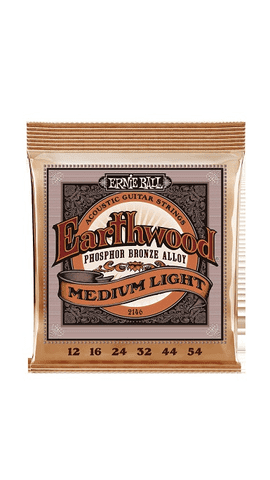 Ernie Ball Earthwood Phosphor Bronze Medium Light 12-54
