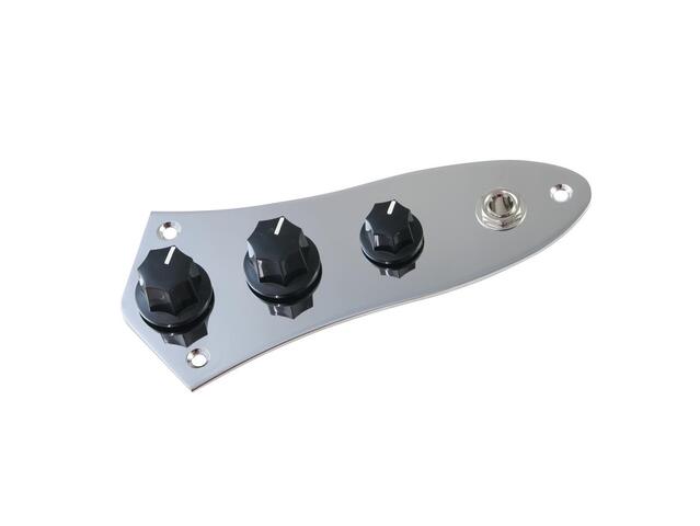 Dimavery - Forkoblet betjeningsplade / pickguard til JB-E-Bass modeller