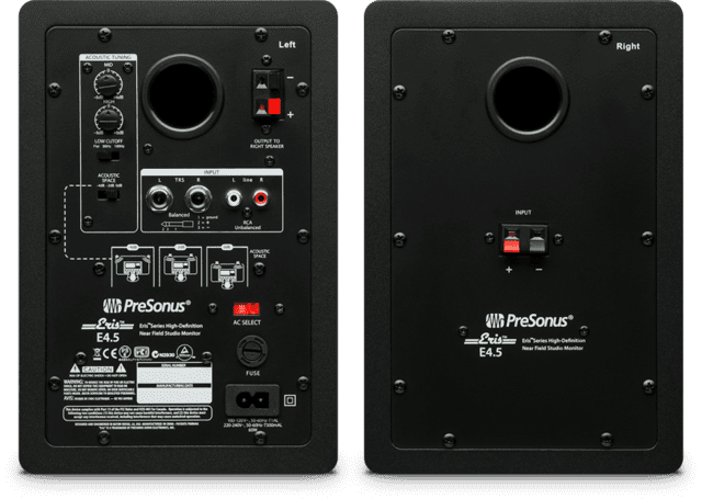 PreSonus - Eris 4.5 Studio monitors - PAIR