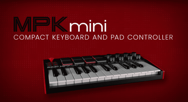 Akai MPK Mini MK3 - 25 Key Midi Keyboard og Controller