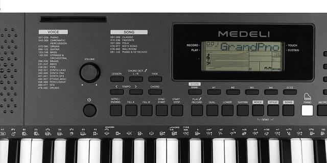 Medeli MK100 - Medeli Millenium Series portable keyboard
