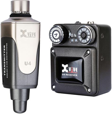 Xvive - U4 - Digitalt Trådløst In-Ear System - 1 sender - 1 modtager