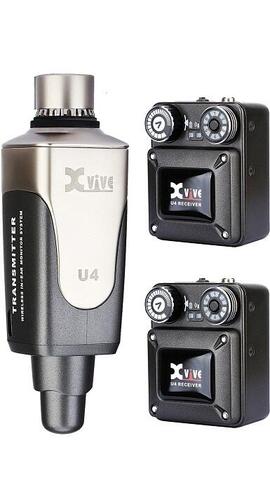 Xvive - U4R2 - Digitalt Trådløst In-Ear System - 1 sender - 2 modtager