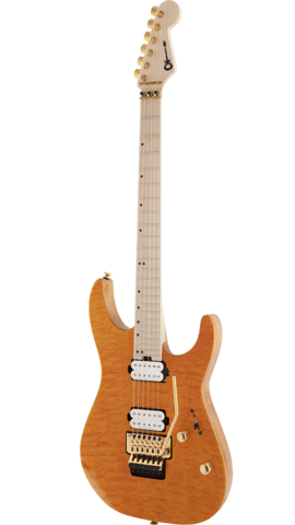 CHARVEL - PRO-MOD DK24 HH FR M MAHOGANY WITH QUILT MAPLE