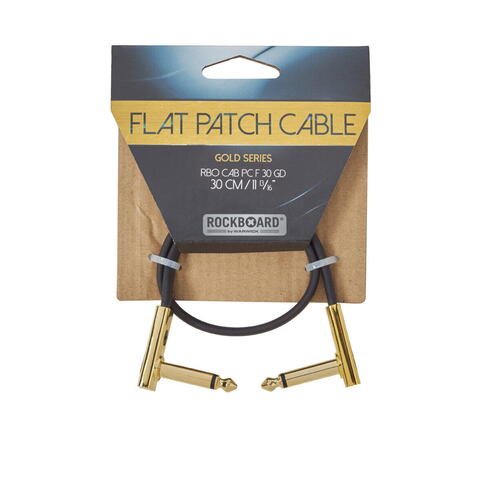 RockBoard GOLD Series Flat Patch Cable, 30 cm / 11 13/16"