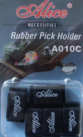 Plekter Holder - 5 stk. til guitar plus 10x MSA Plektre