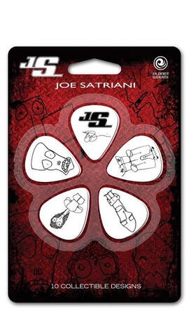 D'Addario - 1CWH2-10JS - Joe Satriani Light 10-pack - 0.46mm