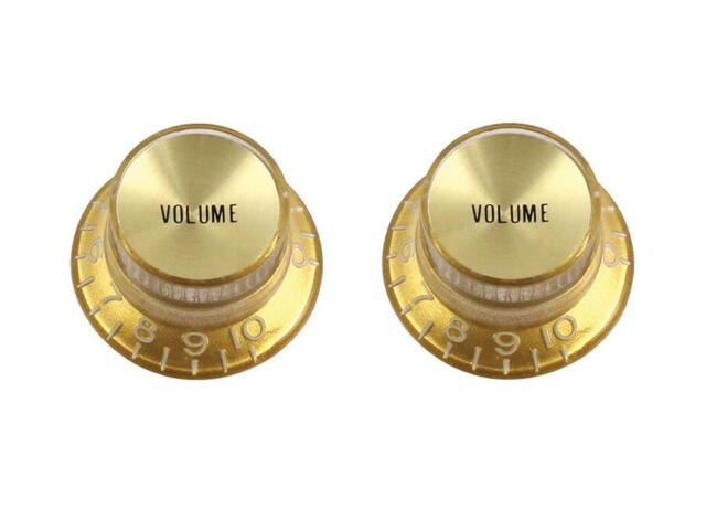 Allparts reflector knobs - Volume - PK0184032 - 2 stk.