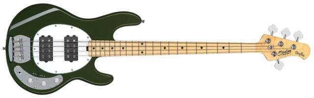 Sterling By Music Man SUB RAY4 HH - Olive