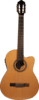 Santoni klassisk halvakustisk guitar C-66CEQ/N