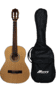 Klassisk akustisk guitar Moss CG-36 N inkl. taske