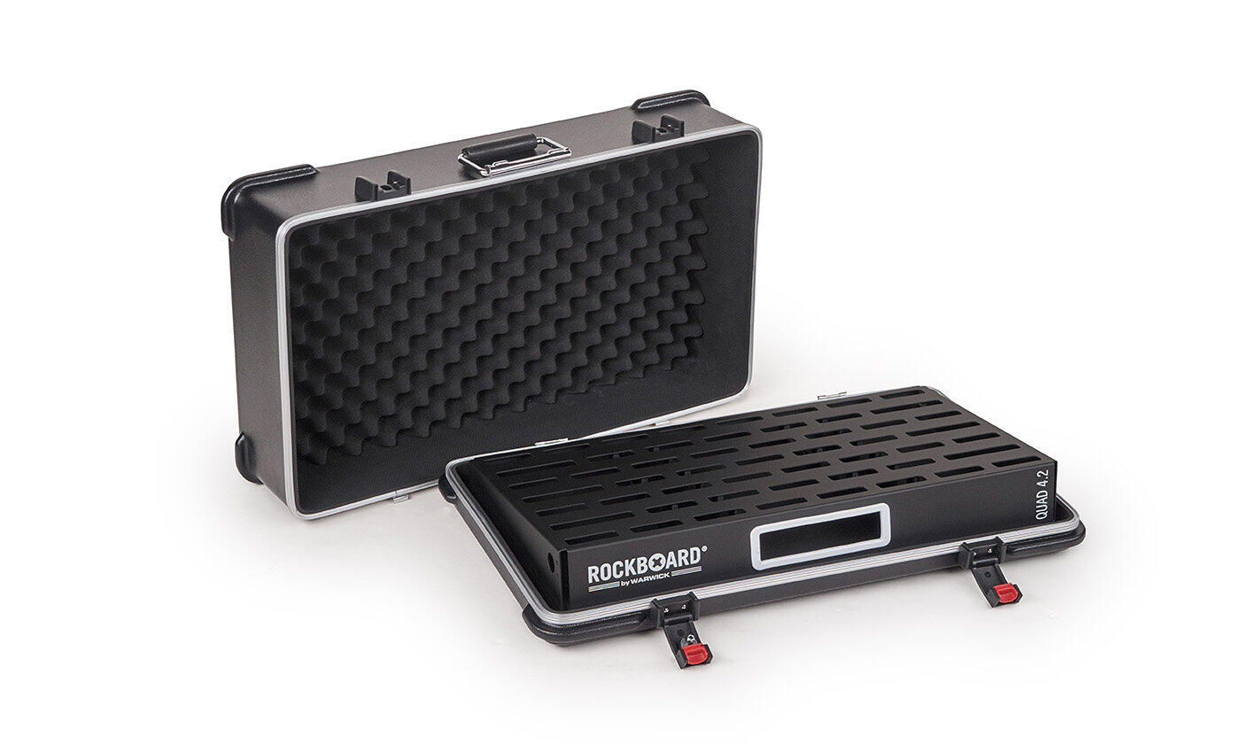 RockBoard QUAD 4.2 Pedalboard with ABS Case