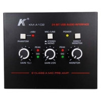 K KM-A102 audio interface ***Midlertidig Udsolgt***