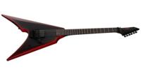 LTD Arrow Black Metal II Black Red Burst Satin
