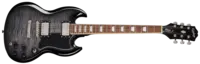 Epiphone SG Tribute Plus Ebony Burst