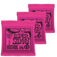 Ernie Ball strenge 09-42 Super Slinky - 3 pakker