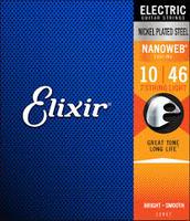 Elixir Nanoweb 10-46 - 12052 guitar strenge (Elektrisk)