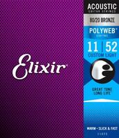 Elixir Polyweb 11-52 - 11025 - Custom Light -