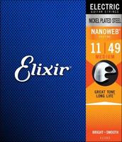 Elixir Nanoweb 11-49  - 12102 guitar strenge - Elektrisk