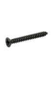 Allparts humbucking ring screws - GS0008003 - humbucking ring screws, Sort, 8 stk.